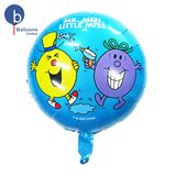 18-Inch Round Shape Helium Foil Balloon Printed Logo for Birthday Wedding Party Decorations Advertising Events Gift Toys