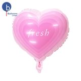 18 Inch Heart Shape Foil Balloon Decoration Gift With Logo For Wedding Party Advertising Promotion P