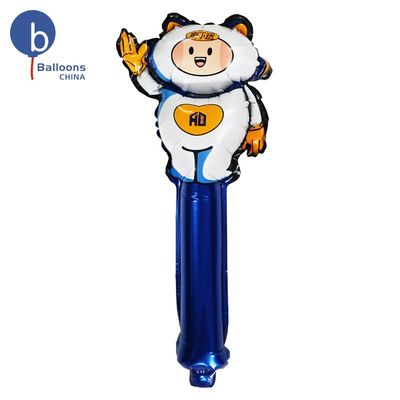 Custom hand hold foil balloon clapper advertity decoration event gift balloon party supplies